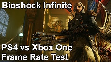 Bioshock Infinite PS4 vs Xbox One Frame Rate Test