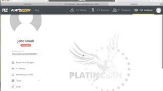 PLATINCOIN   Регистрация   Registration