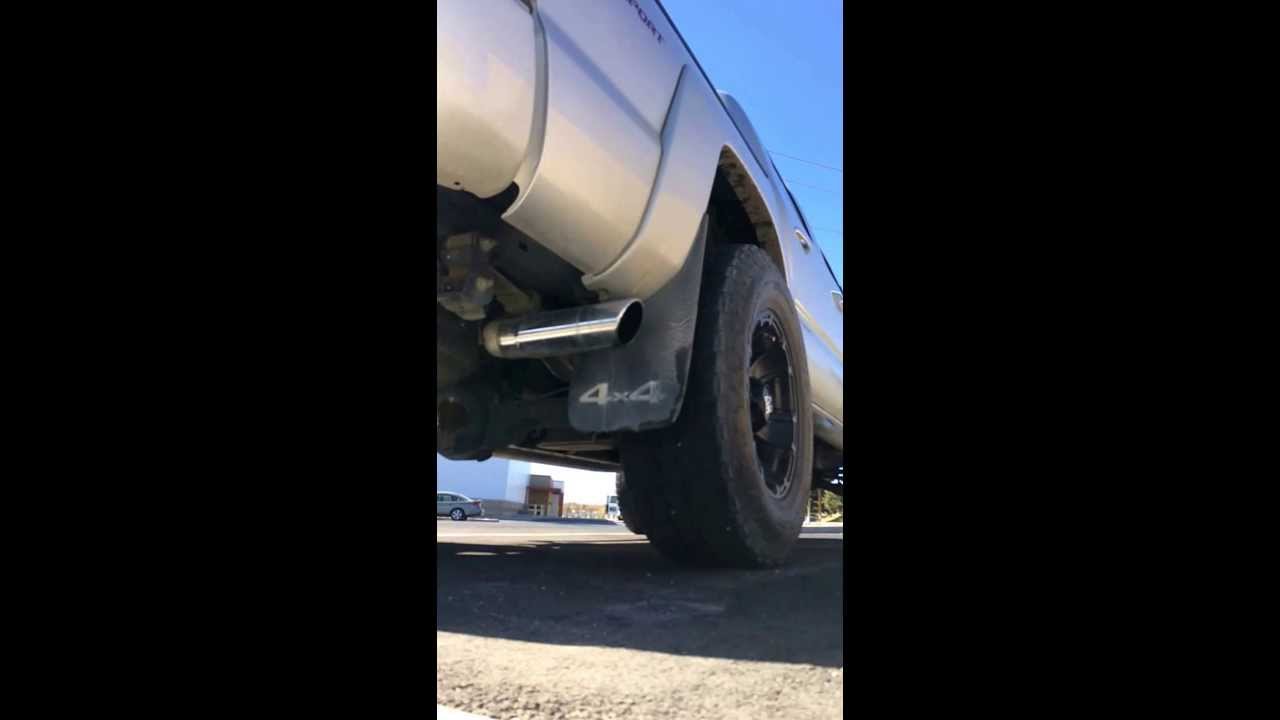 Toyota Tacoma Exhaust - YouTube