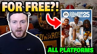 How to get College Football 25 for FREE 🏈 EA Sports College Football 25 for Free (PS5, PS4, XBOX)