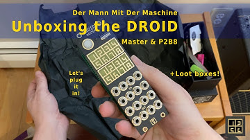DROID unboxing - Eurorack universal CV processor from Der Mann Mit Der Maschine