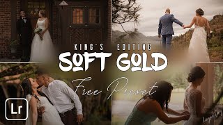 Lightroom Mobile Free Preset Download Soft Gold | KING's Editing screenshot 5