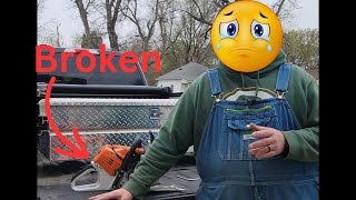 New Stihl 500i is broken on 2nd tank of fuel.  What broke?  Watch and find out by Timber Visions 1,966 views 5 days ago 8 minutes, 35 seconds