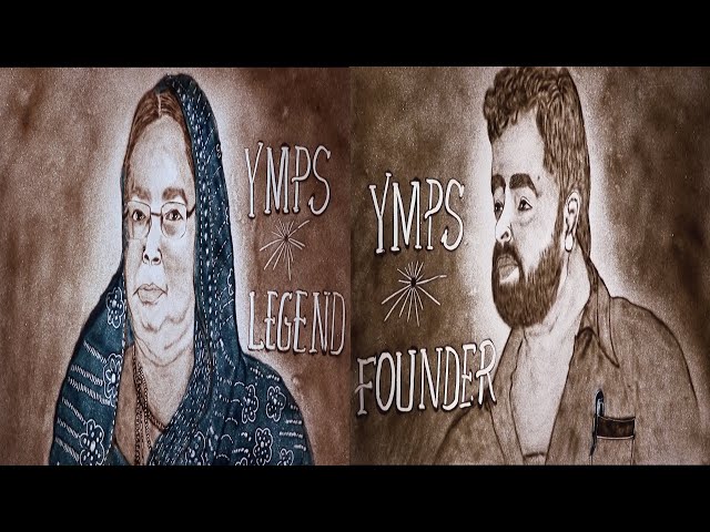 sand art of Y.M.P.S | sand artist Neha Umak