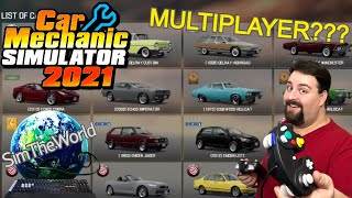 MULTIPLAYER IN Car Mechanic Simulator 2021??? screenshot 4
