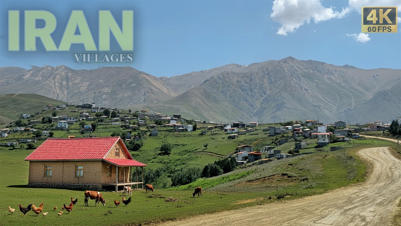 Горная деревня Ирана: простая жизнь среди красоты природы