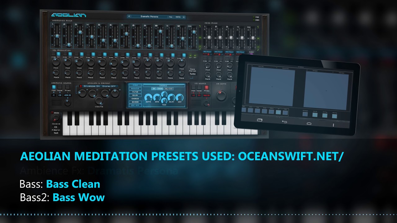 Ocean Swift - Aeolian Meditation VSTi and Standalone - PRESET SHOW-OFF #1