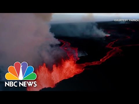 Volcano erupts in indonesia sparking concern as mauna loa eruption continues