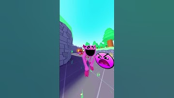 ALL NEW SIZE POPPY PLAYTIME SMILING CRITTER MONSTERS on GEOMETRY DASH FIRE IN THE HOLE Garry