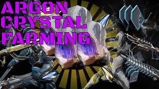 Warframe Argon Crystal Farming 2019