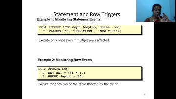 DBMS - Lab 7   Triggers
