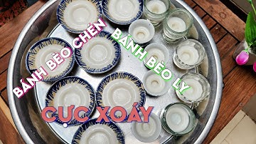 CÁCH ĐỔ BÁNH BÈO CỰC XOÁY|