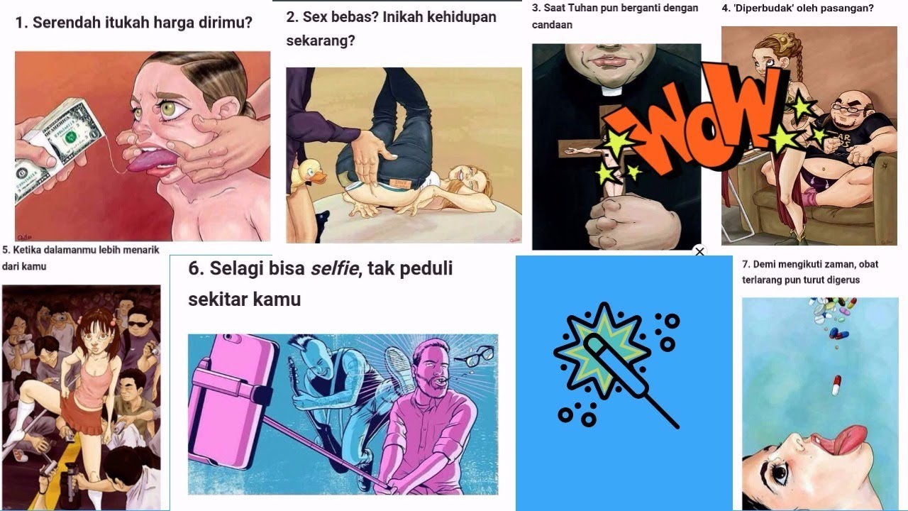 Miris 7 Ilustrasi Yang Mencerminkan Kehidupan Zaman Now Part 1