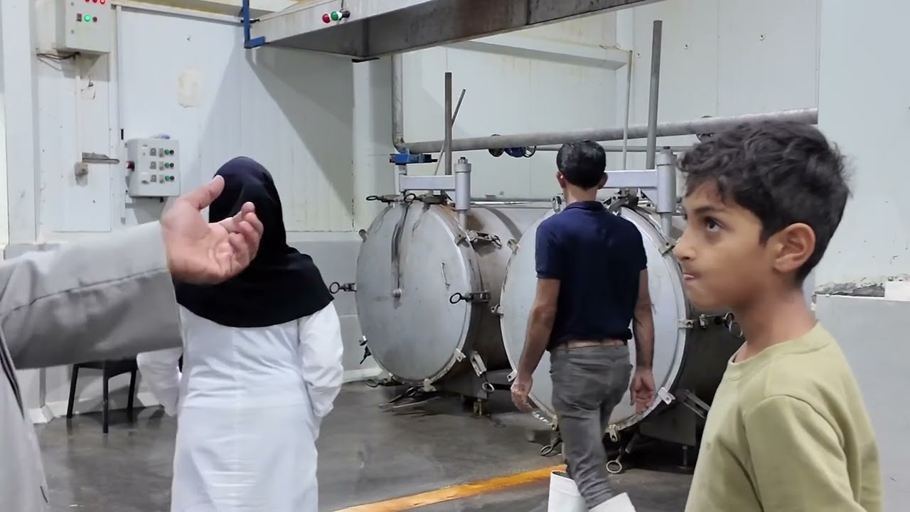 جولة في شركة مرواريد زرين ساحل في قرية بندر شناص