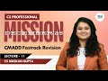 Mission Dec&#39;25 -CS Professional |CMADD Fast Track Revision Batch Lecture 11 - Chp 16 | Muskan Gupta