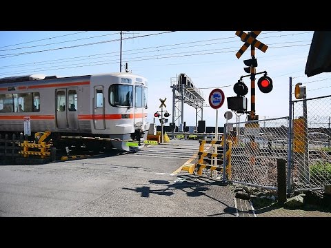 JR 東海道線【No.174】洞踏切・通過・走行映像 静岡県静岡市清水