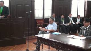 18/03/2015 - Audiencia pública por pedido de revisión de sentencia de Antauro Humala Tasso.