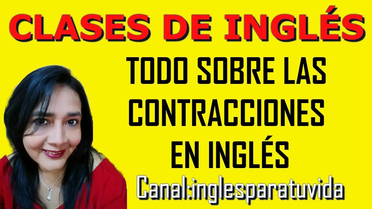 clases de ingles contracciones
