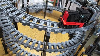 Lego Train Spiral Track test