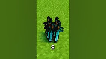 Minecraft sword blender simulation