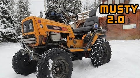 Musty the off-road mower 2.0