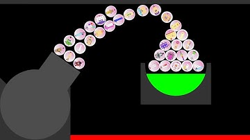 32 NUMBERBLOCKS Marble Race In Algodoo - Who Will Be The CHAMPION?