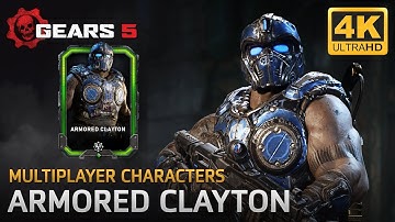 Gears 5 - Multiplayer Characters: Armored Clayton
