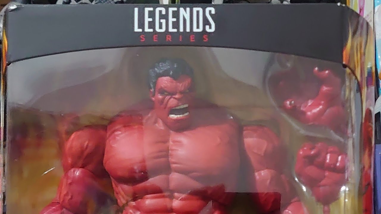 Unboxing Marvel Legends Red Hulk