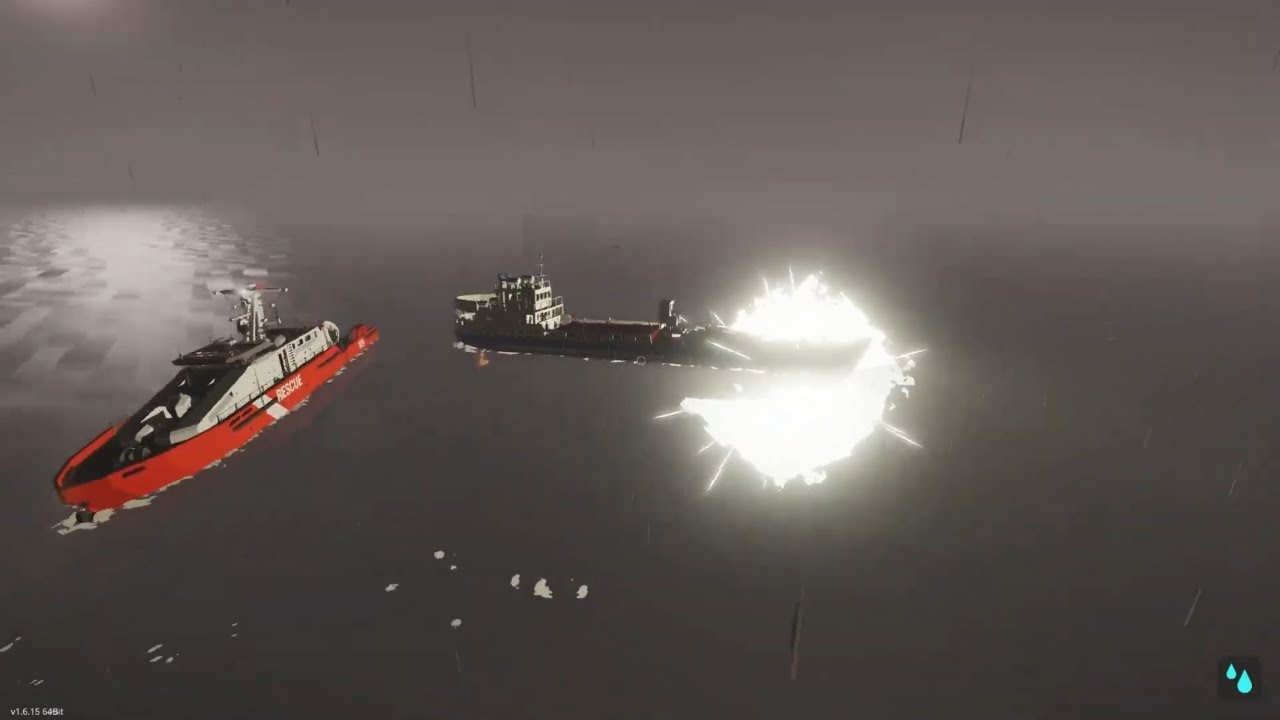 We Rescued People From a Sinking Cargo Ship in Stormworks!! - YouTube