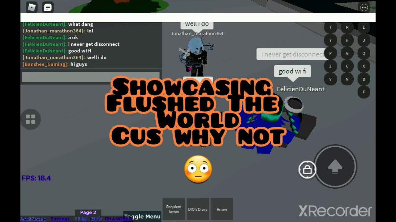 Showcasing Flushed tw [ABJ ROBLOX] YouTube