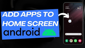 How to Add Apps to Home Screen on ANY Android Phone or Tablet [2024]