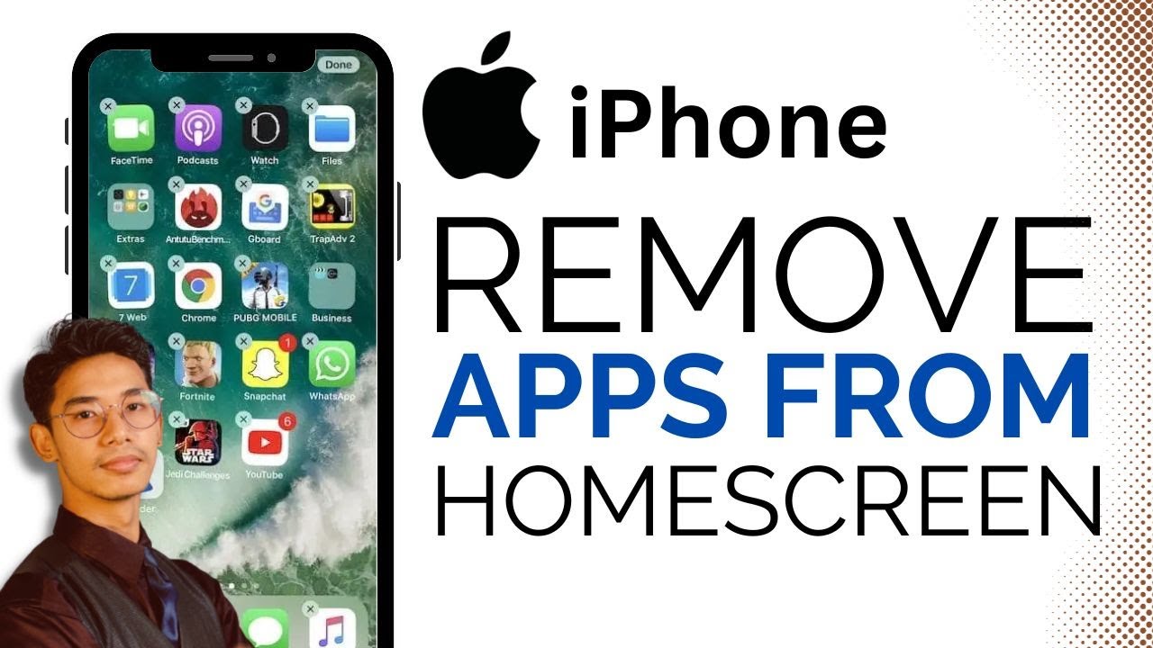 How To Remove Apps From IPhone Homescreen YouTube