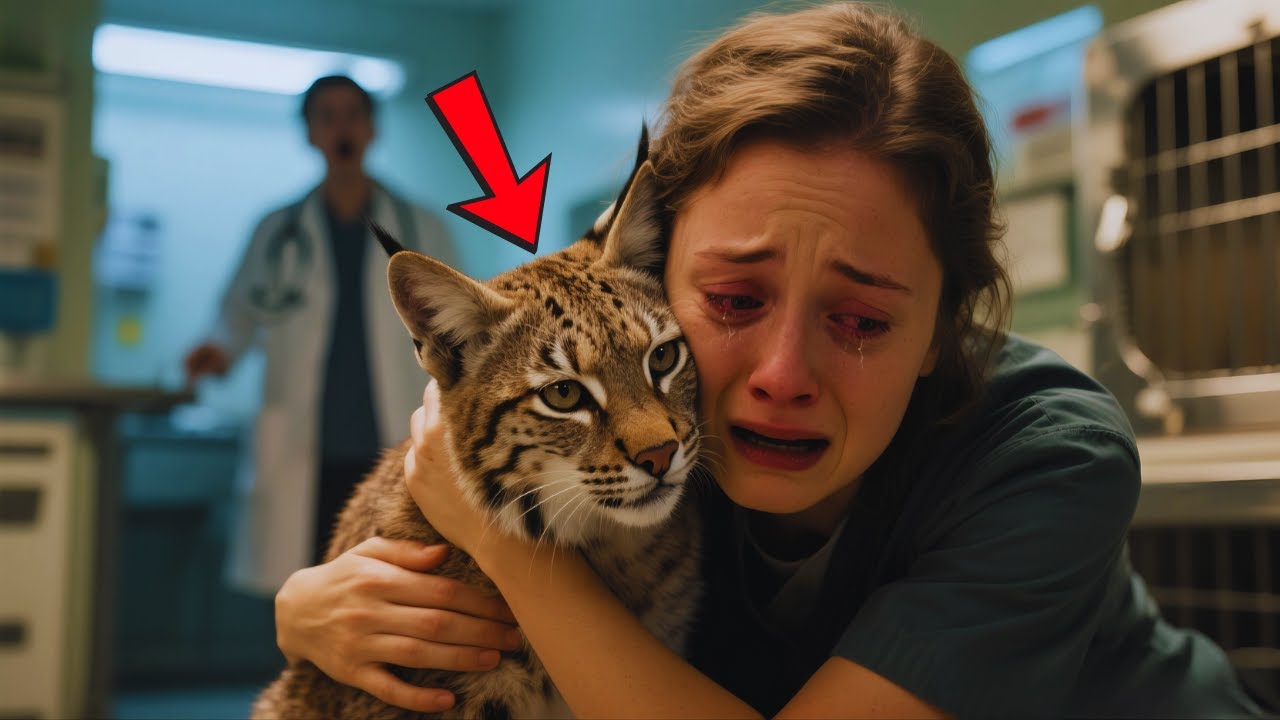 Bobcat Gives Caretaker ONE FINAL Hug Before Being Euthanized—But the Vet Says They’ve Made a Mist