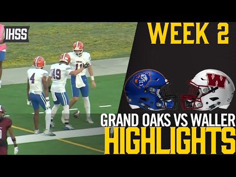 Grand Oaks Clutches Victory Over Waller in 28-20 Thriller!