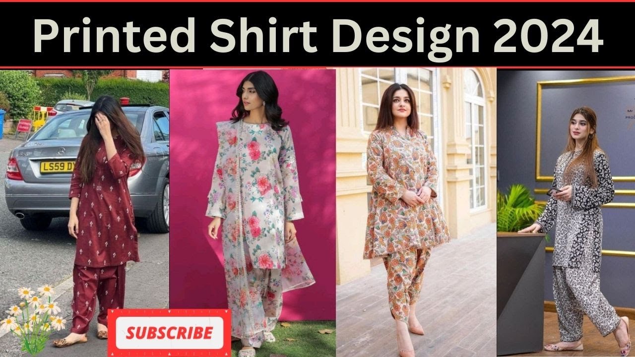 Printed Shirts Design For Ladies 2026.Printed Shirt Designs 2024 For Girls ️🔥 ️ | Lawn kurta Designs 2024 ...