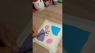 Aesthetic boho art Easy acrylic painting tutorial for beginners