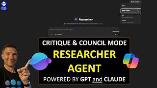 Copilot Researcher - Critique and Council Walkthrough