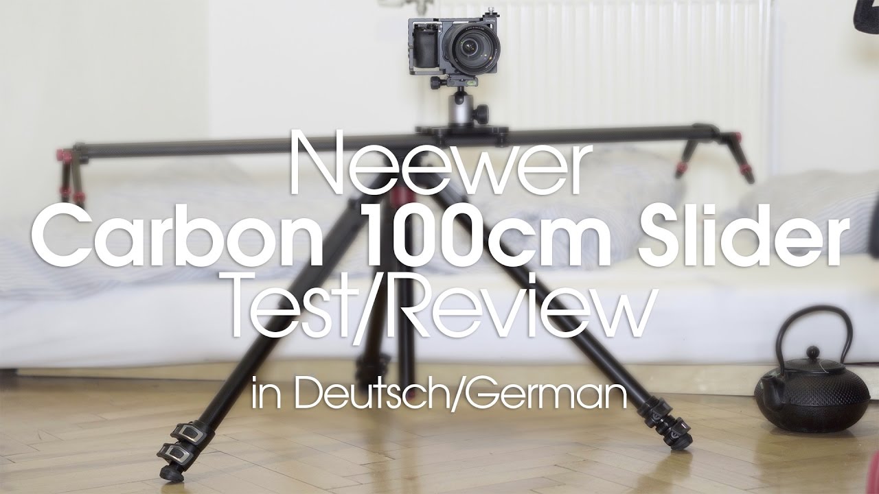 Neewer 100cm Carbon Slider - Review / Test 