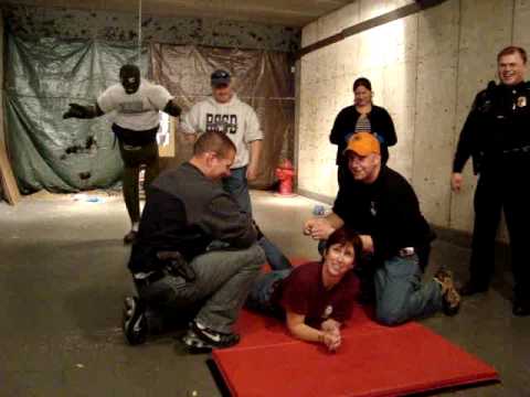 Beaver Dam PD Citizens Police Academy 2009 - Week 6: Defensive Tactics / Taser Gun Usage