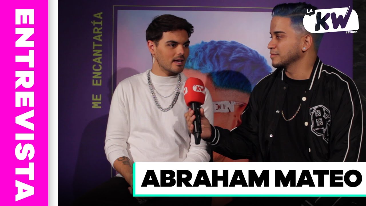 ⁣Abraham Mateo presenta su tema junto a Belinda 'Me Encantaría' | La KW