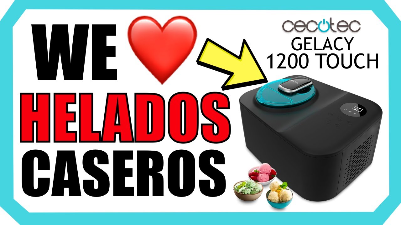 ❄️ ¡Probamos la GELACY 1200 TOUCH! | 🍨 ¡Una MÁQUINA DE HACER HELADOS CASEROS EN POCO TIEMPO! Opinión