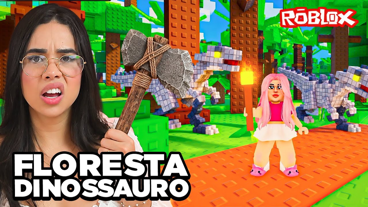 SOBREVIVA 7 DIAS NESSA FLORESTA NO ROBLOX