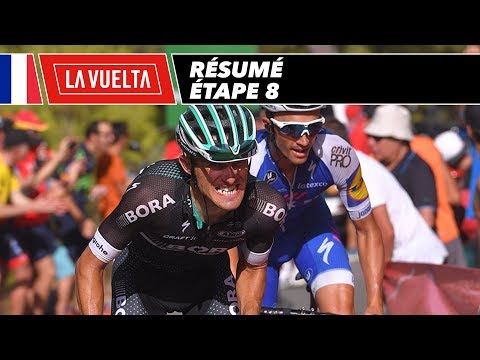 Video: Vuelta a Espana 2017: Alaphilippe 8-bosqichda g'alaba qozondi, Froom esa GC peshqadamligini uzaytirdi