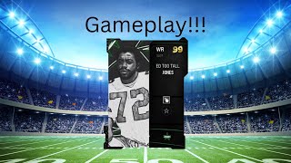 99 Ed Too tall Jones Gameplay. Madden24!!!