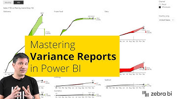 Mastering Variance Reports in Power BI | Zebra BI Webinar