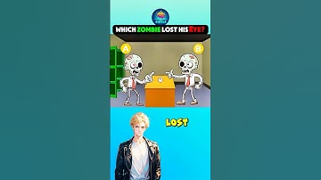 Which zombie lost his eye? #riddlechallenge #riddleoftheday  #logicpuzzles #riddle #brainteasers