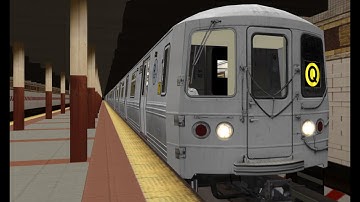 OpenBVE [RP Multiplayer]: NYC Subway R46 Q to Coney Island via Whitehall St