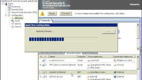 WINDOWS ISA SERVER 2004  networks