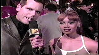 John Norris interviews Lisa (Left Eye Lopez from TLC) 1997 VMA's