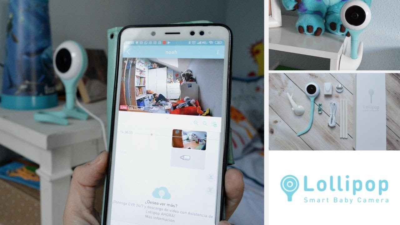 Lollipop Smart Baby Camera - Un sistema revolucionario para cuidar a tu bebé